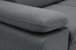 New Form Narożnik rozkładany ciemnoszary ALDO prawy