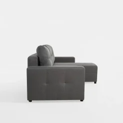 Narożniki|Exline Narożnik rozkładany ciemnoszary ROBIN