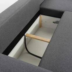 Narożniki|Exline Narożnik rozkładany ciemnoszary ROBIN