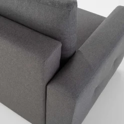 Narożniki|Exline Narożnik rozkładany ciemnoszary ROBIN