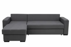 Exline Narożnik rozkładany ciemnoszary MEDINA