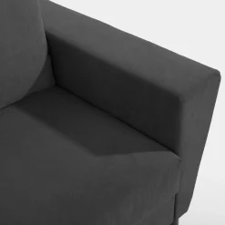 Fresh Narożnik rozkładany ciemnoszary MUNA