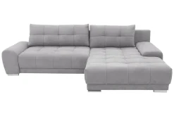 Softi Narożnik rozkładany DL pikowany szary WAVE