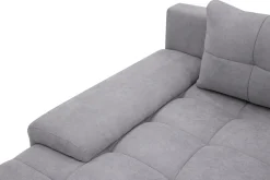 Narożniki|Softi Narożnik rozkładany DL pikowany szary prawy WAVE