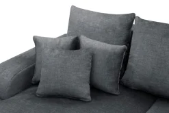 Comfort Line Narożnik rozkładany grafit NAPOLI lewy