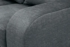 Comfort Line Narożnik rozkładany grafit NAPOLI lewy