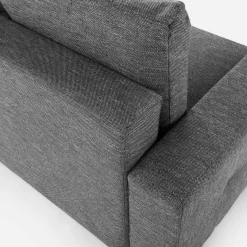 Exline Narożnik rozkładany grafitowy ROBIN