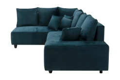 Comfort Line Narożnik rozkładany granatowy CALPE lewy