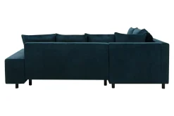 Comfort Line Narożnik rozkładany granatowy CALPE lewy