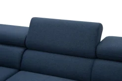 Narożniki|Instilo Narożnik rozkładany granatowy FABIO prawy