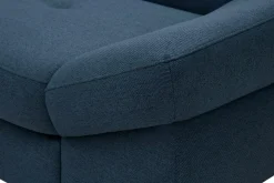 Narożniki|Instilo Narożnik rozkładany granatowy FABIO prawy