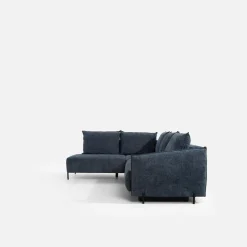 Narożnik rozkładany granatowy MARSYLIA lewy