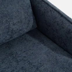 Narożnik rozkładany granatowy MARSYLIA lewy