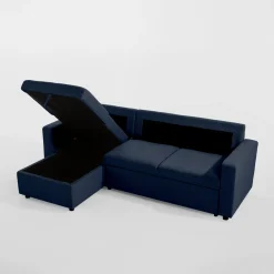 inny Narożnik rozkładany granatowy KOSEM