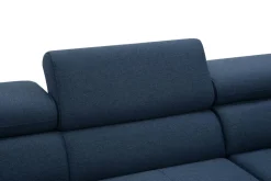 Instilo Narożnik rozkładany granatowy FABIO lewy