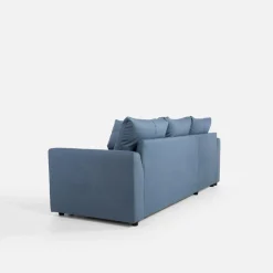 Narożniki|Exline Narożnik rozkładany granatowy SORINO lewy