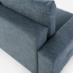 Narożniki|Exline Narożnik rozkładany granatowy ROBIN