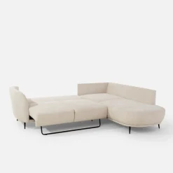 New Form Narożnik rozkładany jasnobeżowy SOUL L prawy