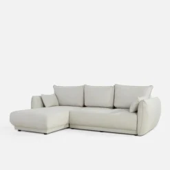 Narożniki|inny Narożnik rozkładany jasnobeżowy LOREN lewy