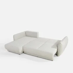 Narożniki|inny Narożnik rozkładany jasnobeżowy LOREN lewy