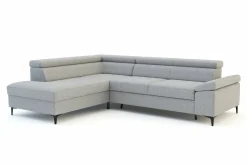 Narożniki|Softi Narożnik rozkładany jasnoszary LONIGO prawy