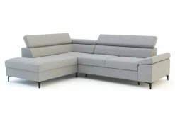 Narożniki|Softi Narożnik rozkładany jasnoszary LONIGO prawy