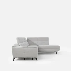 Instilo Narożnik rozkładany jasnoszary SERGIO lewy