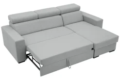 Narożniki|Exline Narożnik rozkładany jasnoszary MATRIX