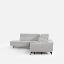 Narożniki|Instilo Narożnik rozkładany jasnoszary SERGIO prawy