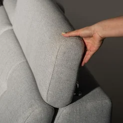 Narożniki|Instilo Narożnik rozkładany jasnoszary SERGIO prawy