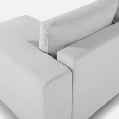 inny Narożnik rozkładany jasnoszary PERA prawy