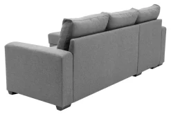 Exline Narożnik rozkładany jasnoszary MEDINA