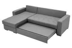 Exline Narożnik rozkładany jasnoszary MEDINA