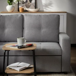 Narożniki|inny Narożnik rozkładany jasnoszary KOSEM