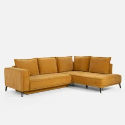 inny Narożnik rozkładany karmelowy SEGRE SET 2 prawy