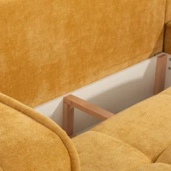 inny Narożnik rozkładany karmelowy SEGRE SET 2 prawy