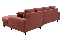 Narożniki|Comfort Line Narożnik rozkładany koralowy NAPOLI prawy