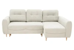 Fresh Narożnik rozkładany kremowy TENDER prawy