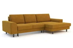 Comfort Line Narożnik rozkładany miodowy HARISON prawy