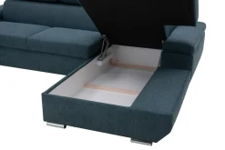 Narożniki| Narożnik rozkładany morski BREDA prawy