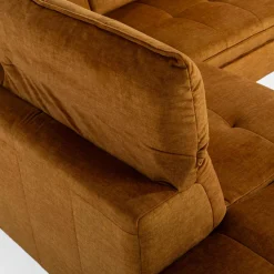 Agio Divani Narożnik rozkładany musztardowy GOJA lewy