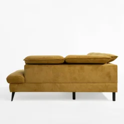 Werdomo Narożnik rozkładany musztardowy ALESSIO L prawy