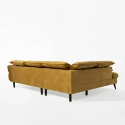 Narożniki|Werdomo Narożnik rozkładany musztardowy ALESSIO L lewy