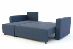 Fresh Narożnik rozkładany niebieski AULLA NEW