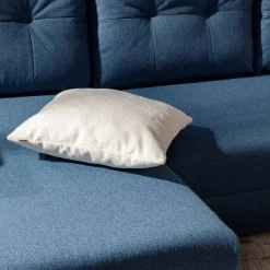 Fresh Narożnik rozkładany niebieski EVEL