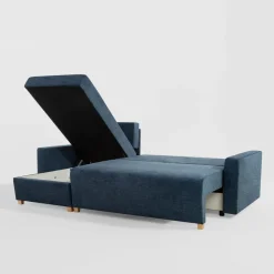 Narożniki|inny Narożnik rozkładany niebieski DIEGO