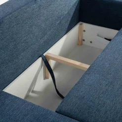 Narożniki|inny Narożnik rozkładany niebieski DIEGO