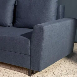 Narożnik rozkładany niebieski SATO