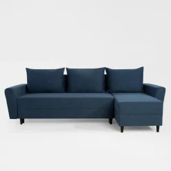 Narożnik rozkładany niebieski SATO