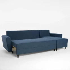 Narożnik rozkładany niebieski SATO